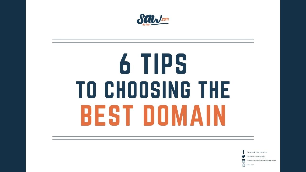 choosing the best domain