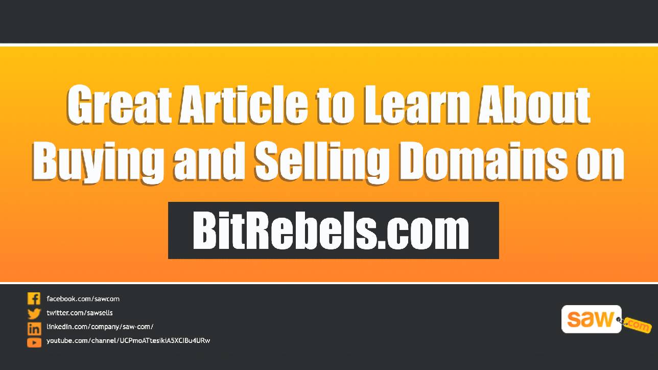 Buying and selling domain