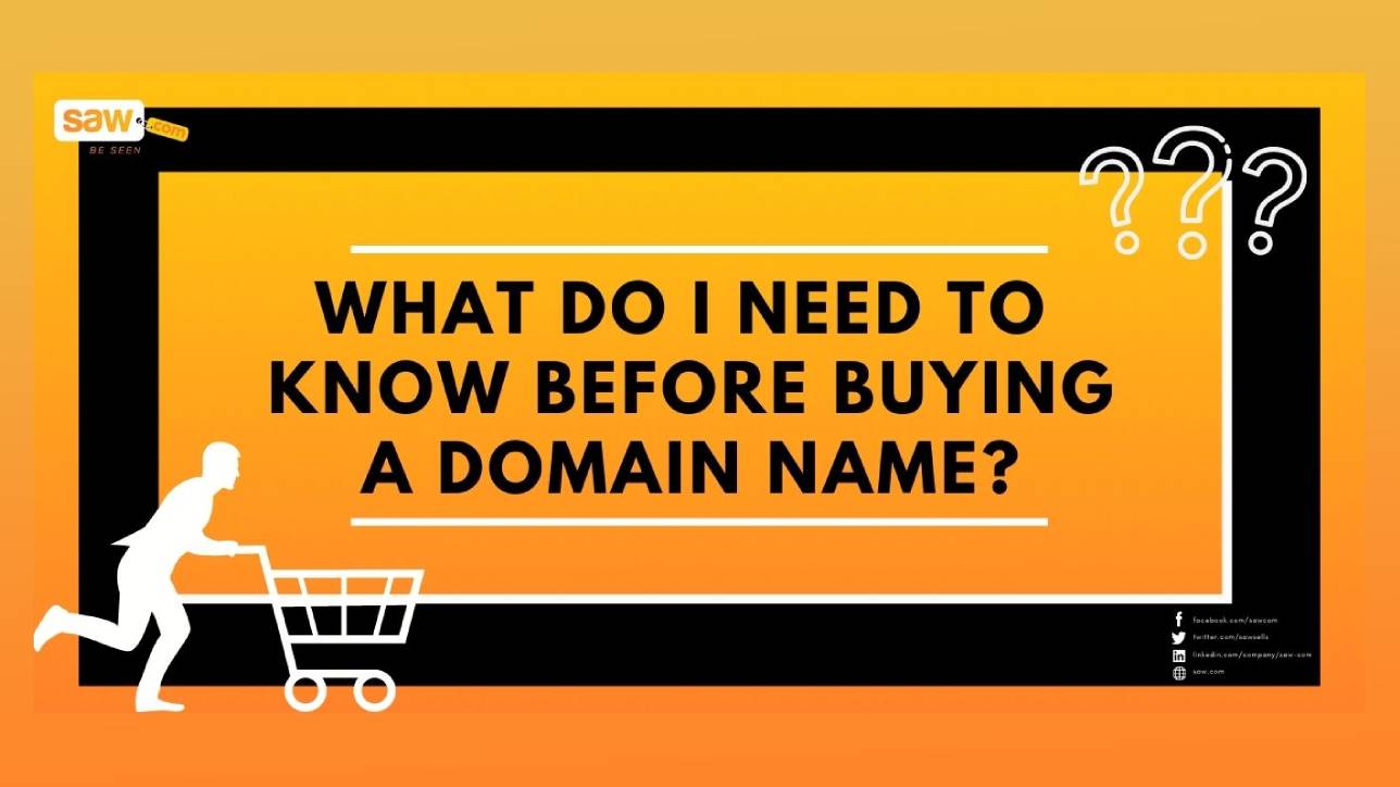 What do i need to know before buying a domain name?
