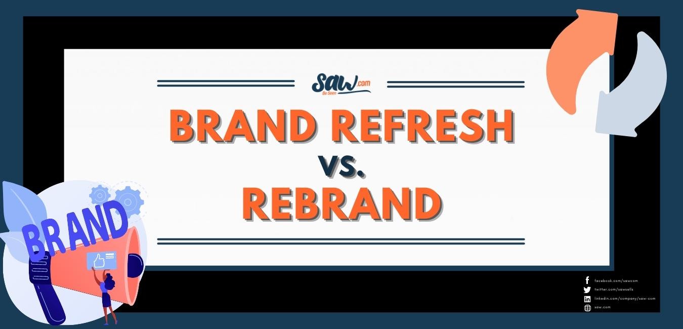 brand refresh vs rebrand
