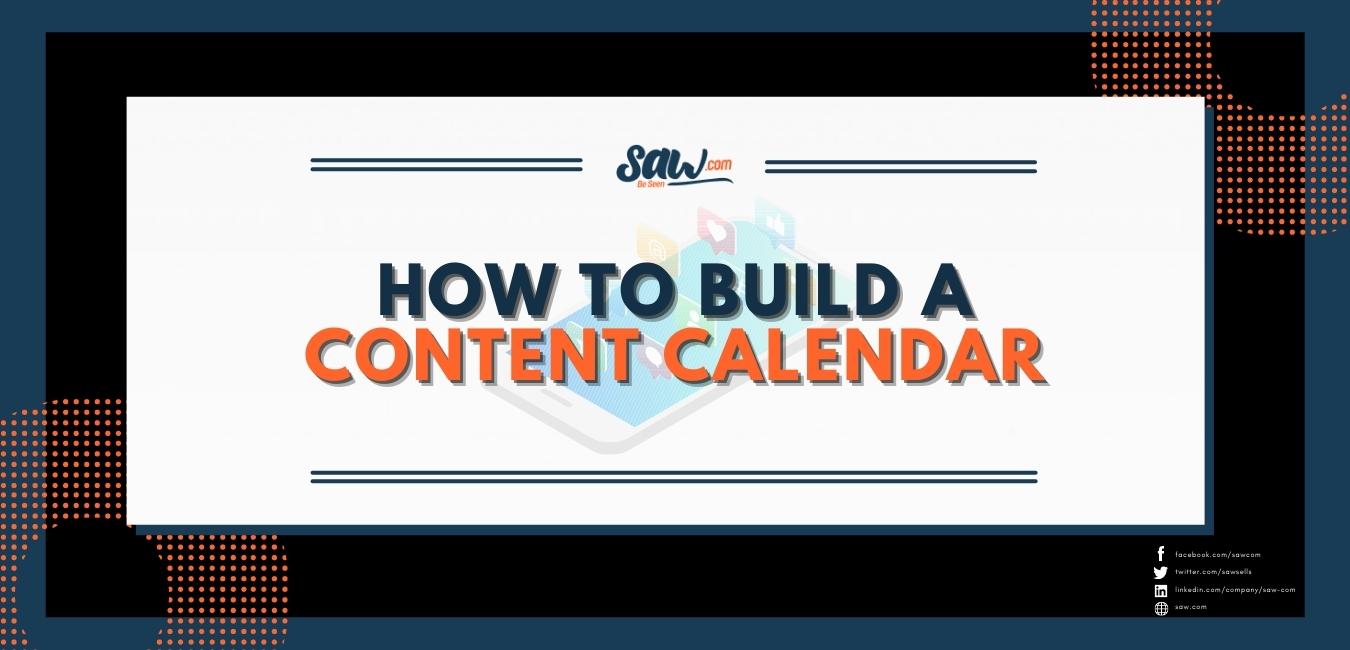 how to build content calendar