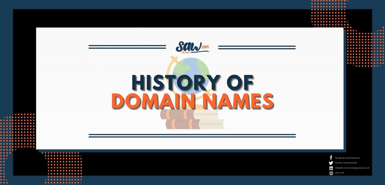 history of domain names