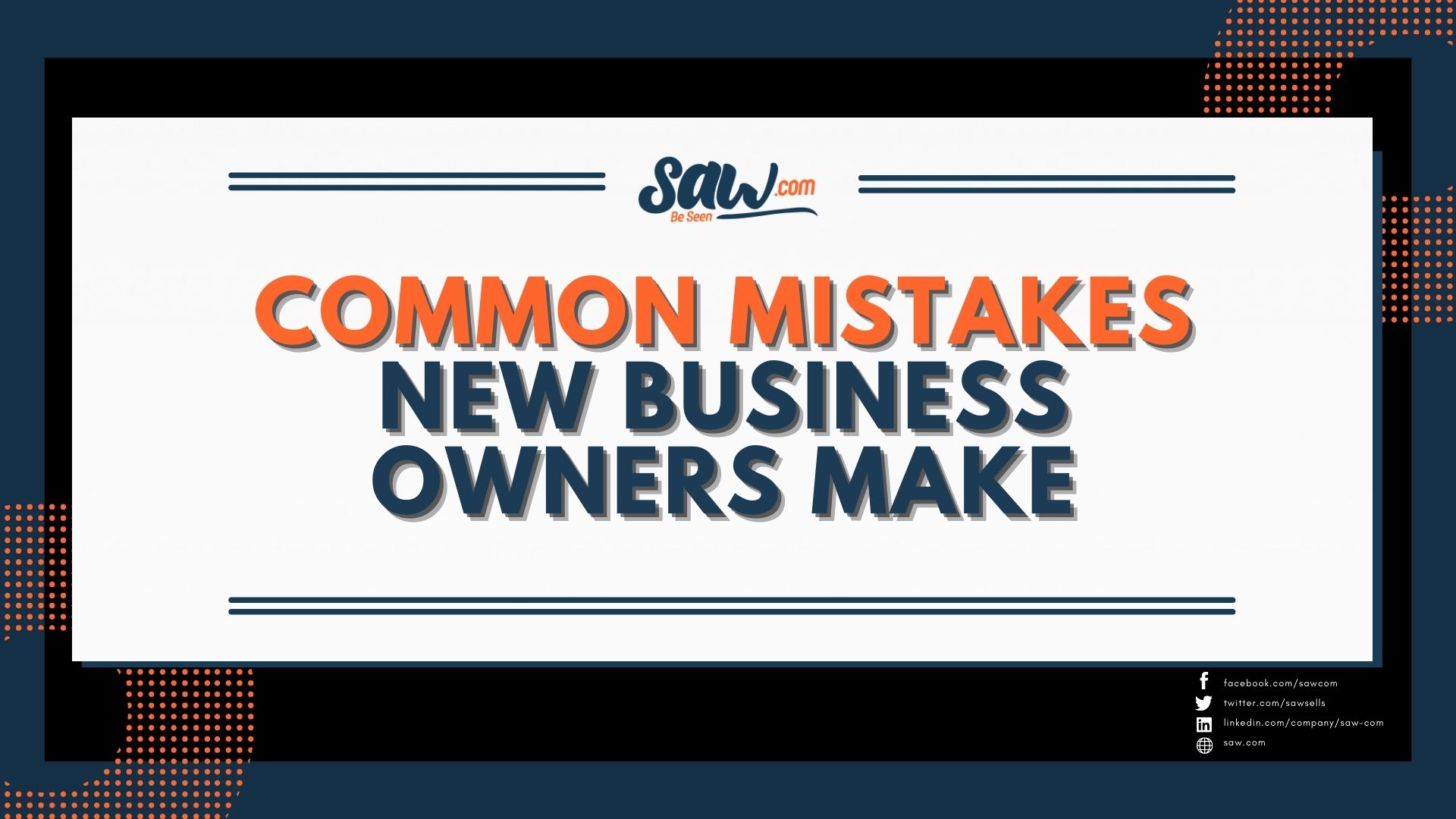 common mistakes new business owner make