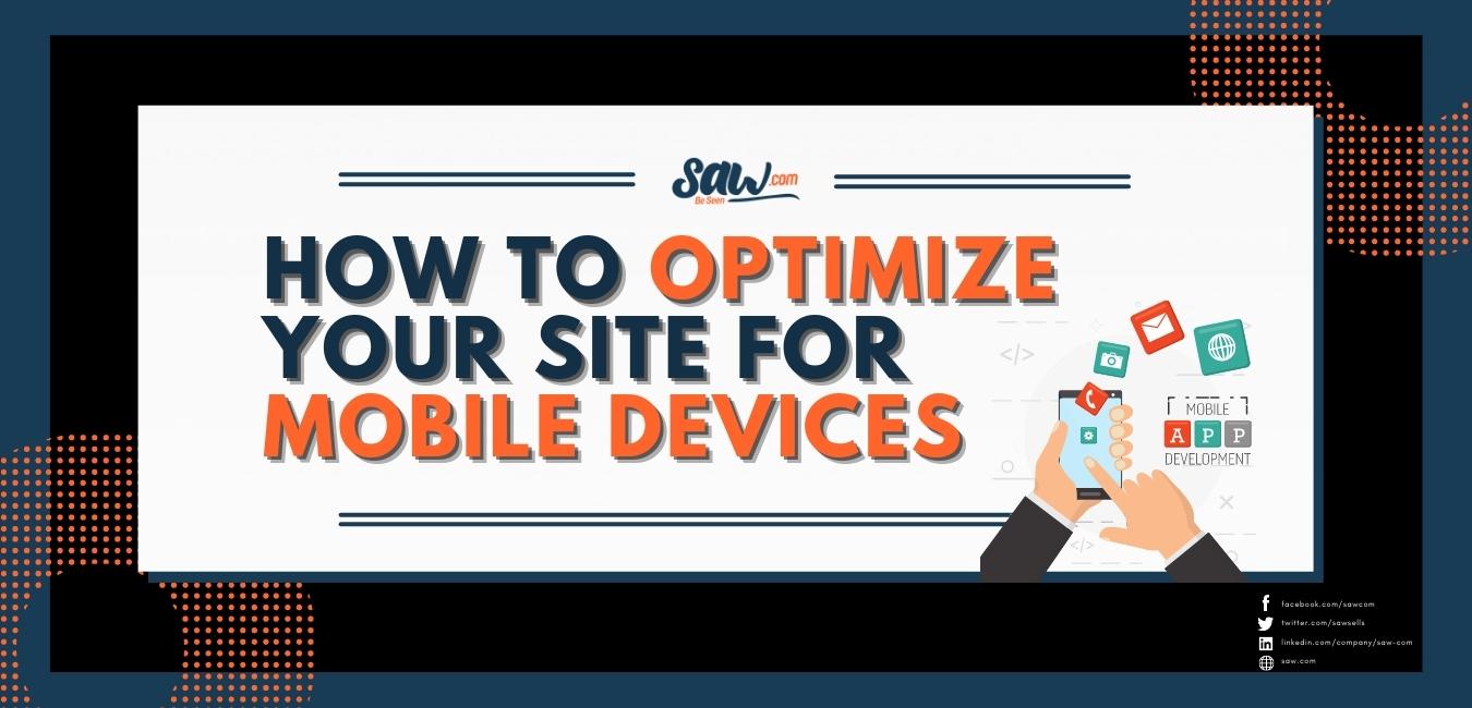 how to optimize your site for mobile devices